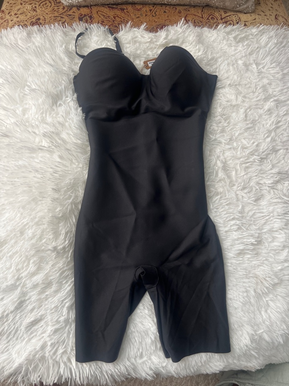 SKIMS body zoned underwire mid thigh bodysuit